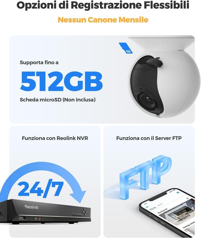 Thumbnail 5 de Reolink E1 Outdoor telecamera PTZ 4K