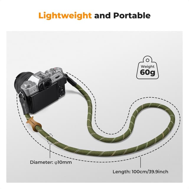 Detalle 2 de K&F CONCEPT Kameragurt 60 g Nylon