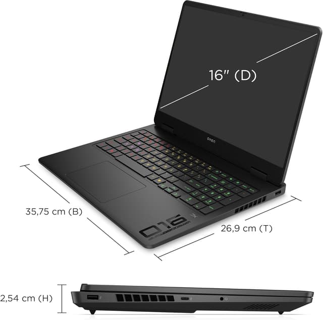 Detalle 2 de OMEN Gaming Laptop 16 Zoll 144 Hz