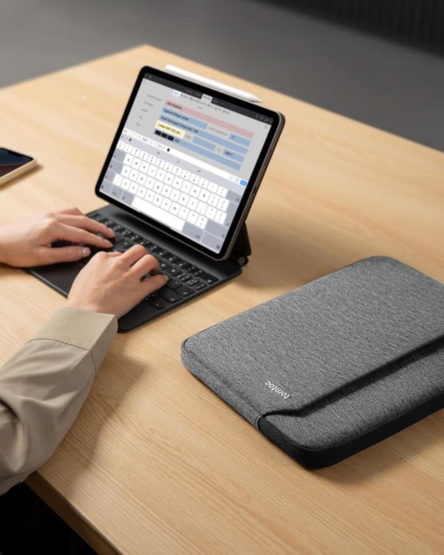 Thumbnail 6 de tomtoc Slim Tablet Sleeve Case for 11-inch iPad Air/Pro & iPad (M4/M3/M2, A16) with Pockets