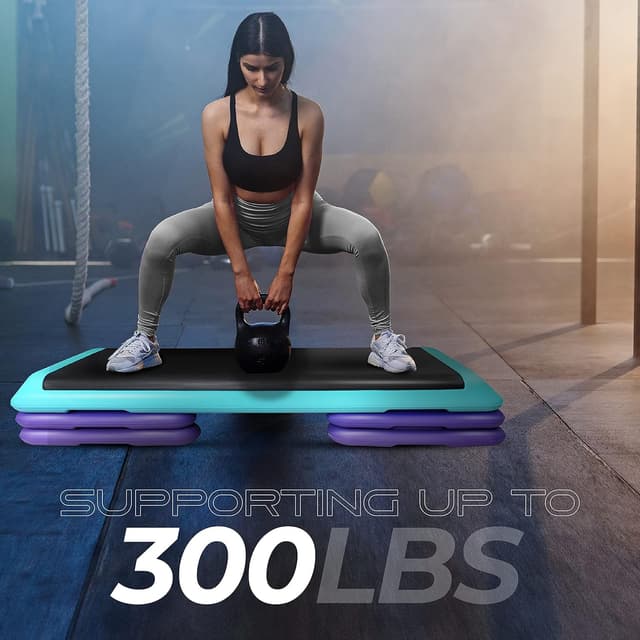 Thumbnail 5 de Yes4All Aerobic Stepper 3 hauteurs 20 cm 🏋