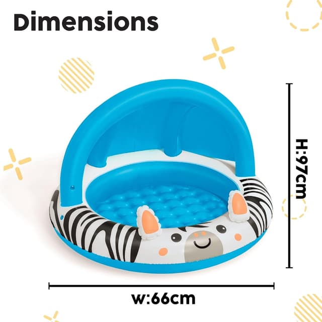 Detalle de Safari Sun Shaded Baby Pool
