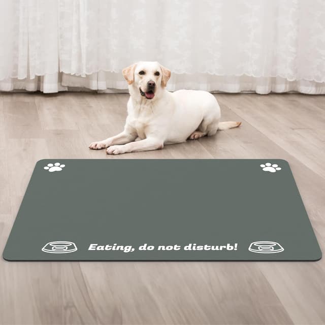 Imagen de Plentio Extra Large Pet Food Mat 36" x 24" en OfertitasTOP