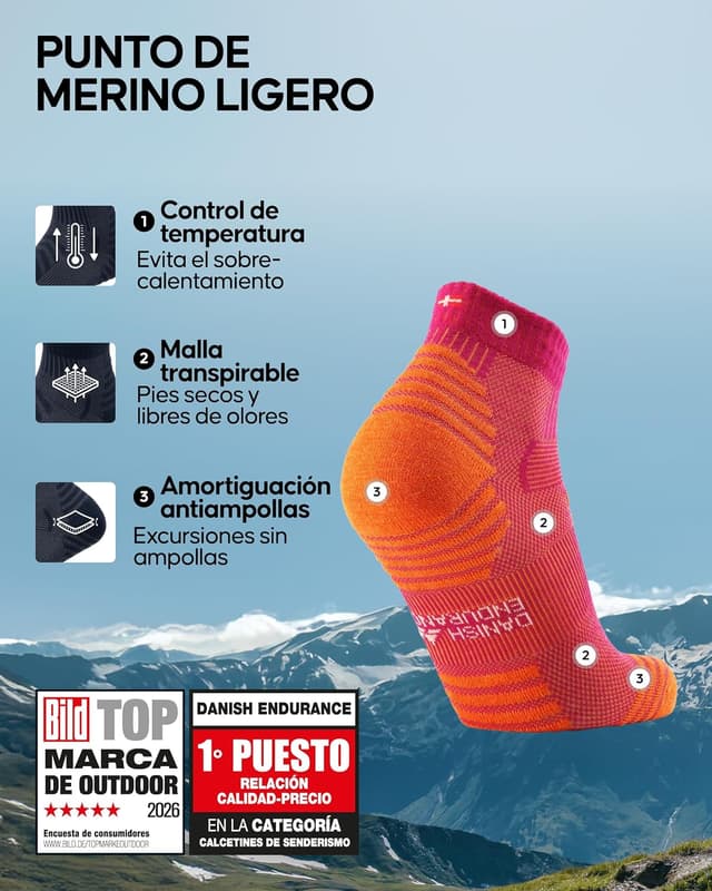 Thumbnail 1 de DANISH ENDURANCE Calcetines de senderismo