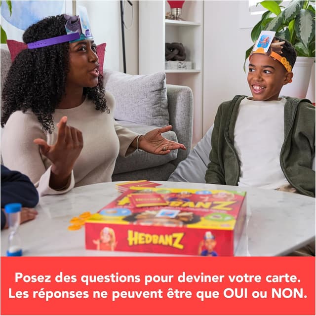 Detalle 2 de Devine Tête Classique (2e édition) – Jeu de société “bandeaux et devinettes” pour 2 à 6 joueurs, version française