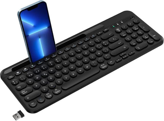 Detalle 2 de Cimetech Teclado Inalámbrico Bluetooth Multi-Dispositivo para Todos