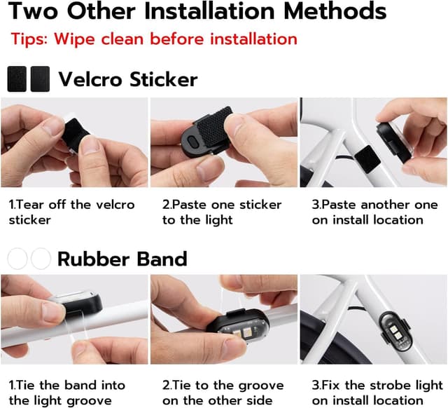 Thumbnail 6 de Mcbazel 4PCS LED Car Strobe Lights 110mAh