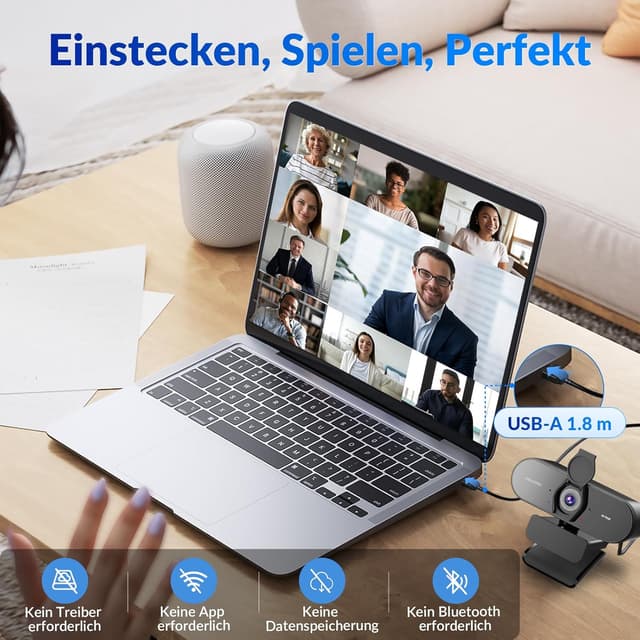 Thumbnail 5 de NEWORK 4K Webcam PDAF CDAF