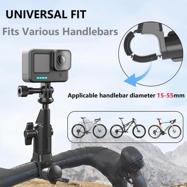 Thumbnail 1 de XUNNIU Support caméra moto/vélo 360°