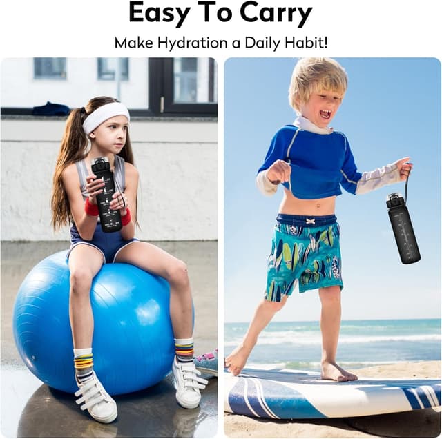 Thumbnail 5 de JAPORIA Botella Agua 500ml con Pajita