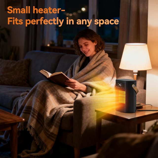 Thumbnail 6 de Stufe elettriche 2000W a basso consumo, oscillazione 70°