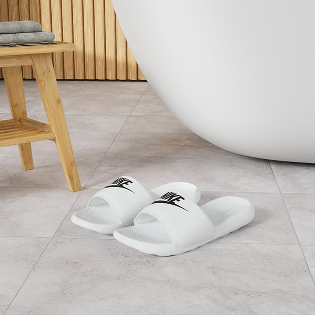 Thumbnail 4 de NIKE Victori One Chanclas 39 EU, mujer White Black 👡