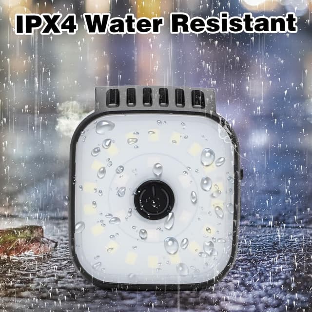 Detalle 2 de Yuragim LED Clip Lampe (2 Stück) USB-wiederaufladbares Lauflicht mit 4 Modi