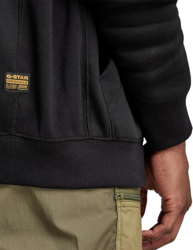 Detalle de G-STAR Herren Premium Core Hooded Sweatshirt mit Reißverschluss