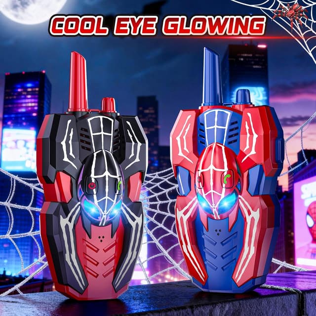 Thumbnail 2 de 2 Pack Spider Walkie Talkies for Kids 📟