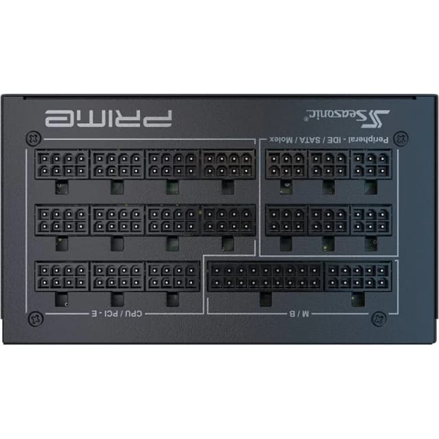 Thumbnail 3 de Seasonic Prime TX-1600 fuente modular 1600 W 🔌