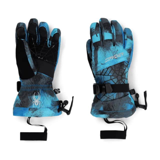 Detalle de Spyder Overweb Spyder guantes impermeables y transpirables para niños