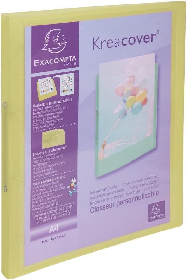 Thumbnail 5 de Exacompta 54279E Kreacover Pastel – 5 classeurs A4