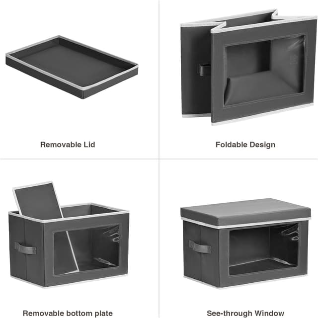 Thumbnail 6 de Homsorout Fabric Storage Bins, 3-Pack ⚙