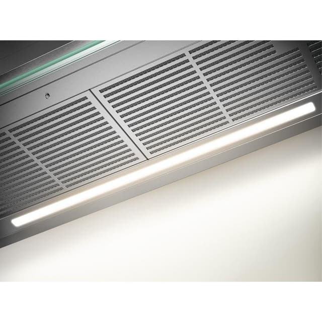 Detalle 2 de AEG GDE689HM campana extractora de 90 cm con Hob2Hood y control táctil en cristal