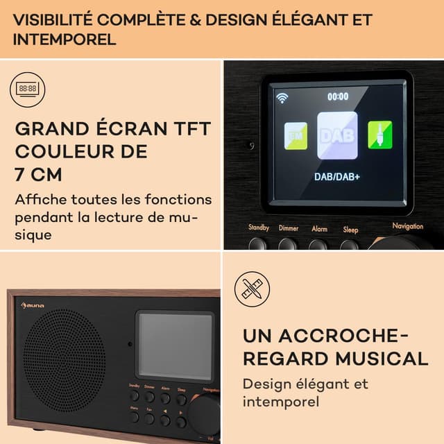 Thumbnail 4 de AUNA Silver Star Radio portable DAB 5h