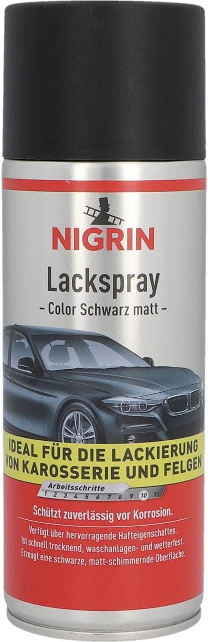 Thumbnail 3 de Nigrin Lackspray schwarz matt 6x400 ml