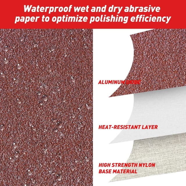 Thumbnail 1 de Emery Cloth Roll Set 30 m 40 grit 🛠