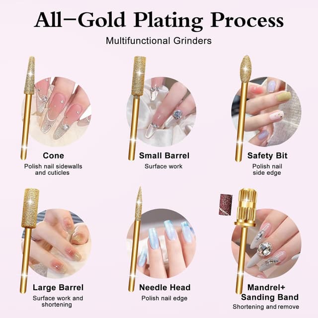 Thumbnail 4 de Alety Electric Nail Drill 22000 RPM ๐