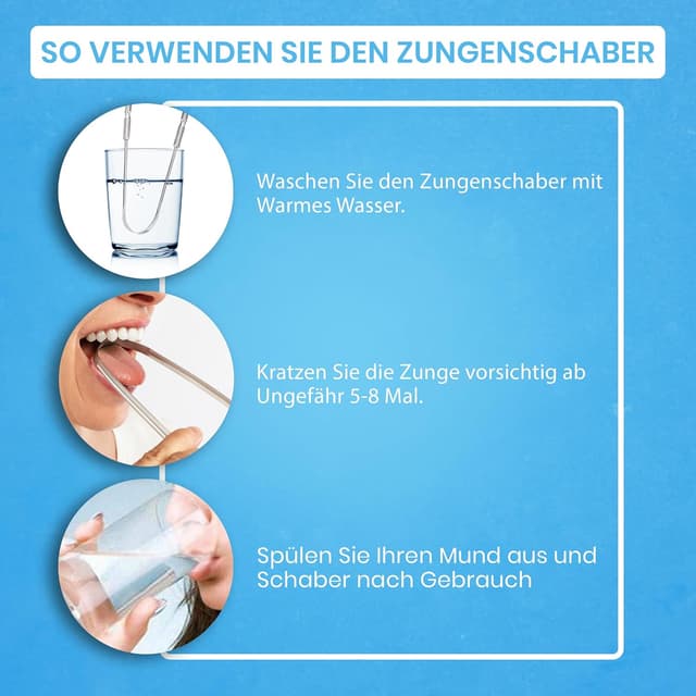 Detalle de HOKIN Zungenschaber Edelstahl 1Pcs