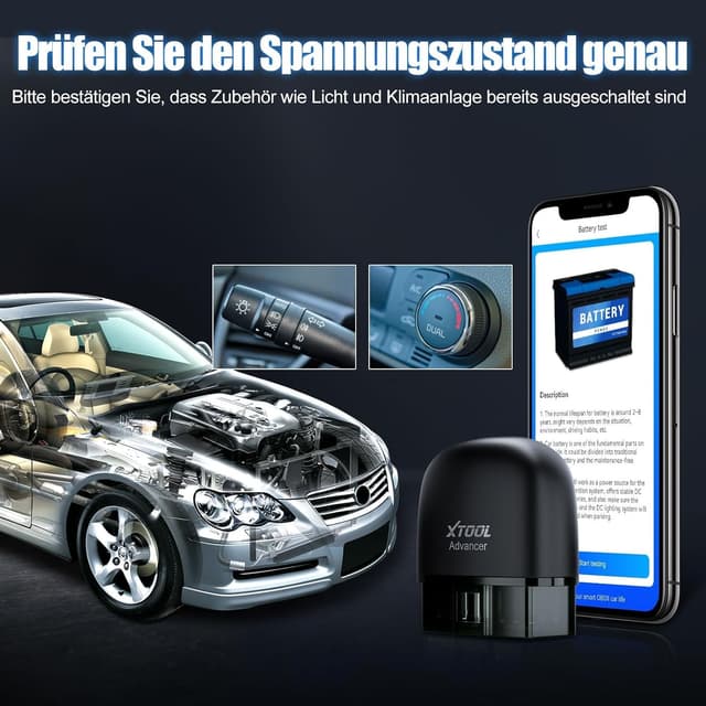 Thumbnail 6 de XTOOL AD20 Pro OBD2 Diagnosegerät mit Öl‑Reset ⛽️