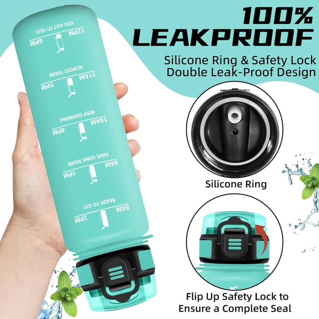 Detalle de Borraccia 1 litro con cannuccia