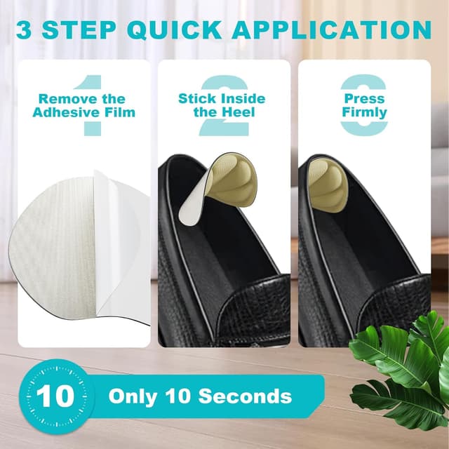 Thumbnail 2 de SURFOU Taloneras antirrozaduras 6 pares