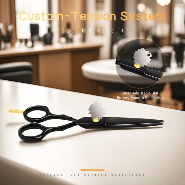 Thumbnail 4 de Tijeras de peluquería 5,5 pulgadas negras