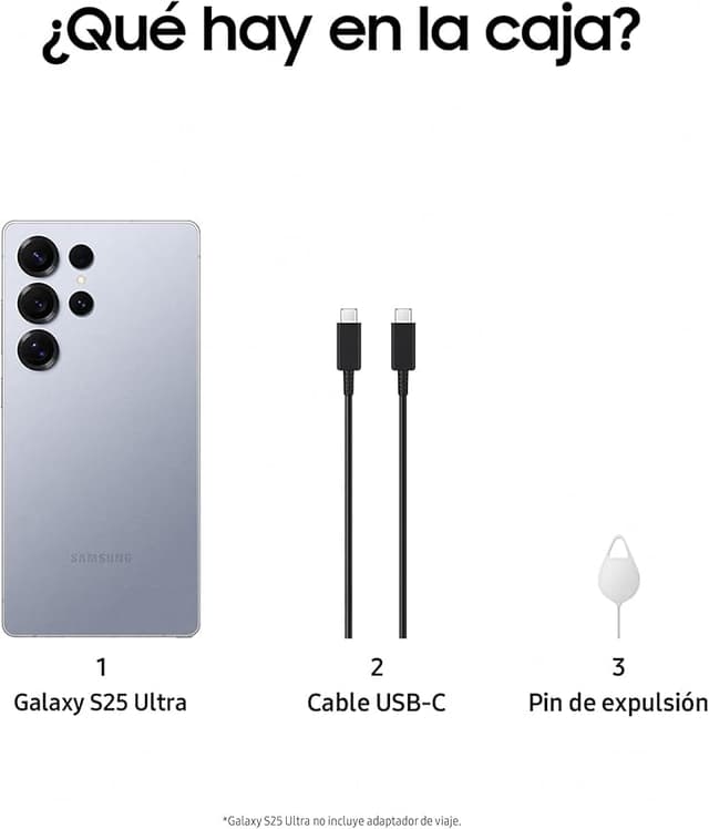 Thumbnail 6 de Samsung Galaxy S25 Ultra 512 GB, 200 MP cámara 📱