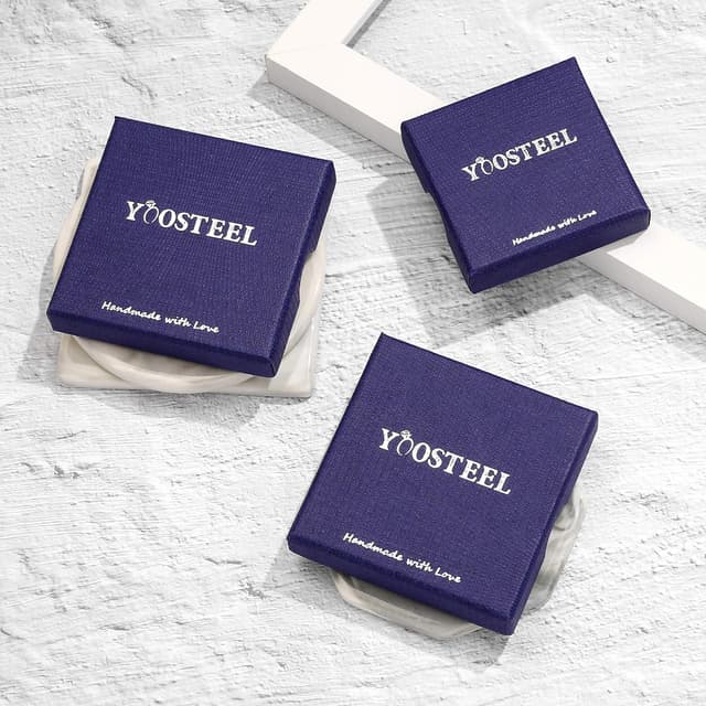 Thumbnail 6 de Yoosteel Initial Beaded Necklace 14"