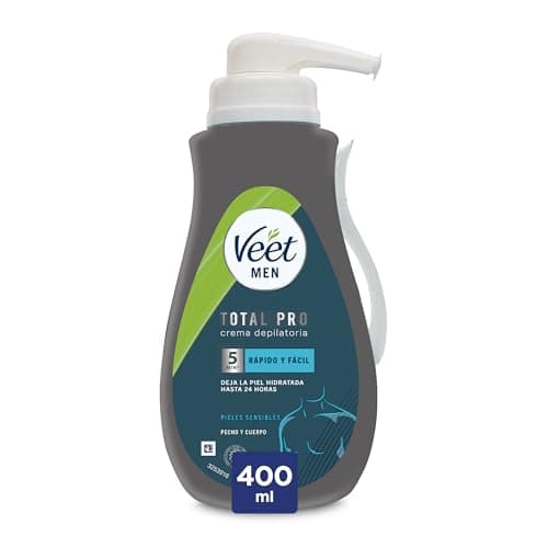 Detalle de Veet Crema Depilatoria Hombre Piel Sensible 400 ml