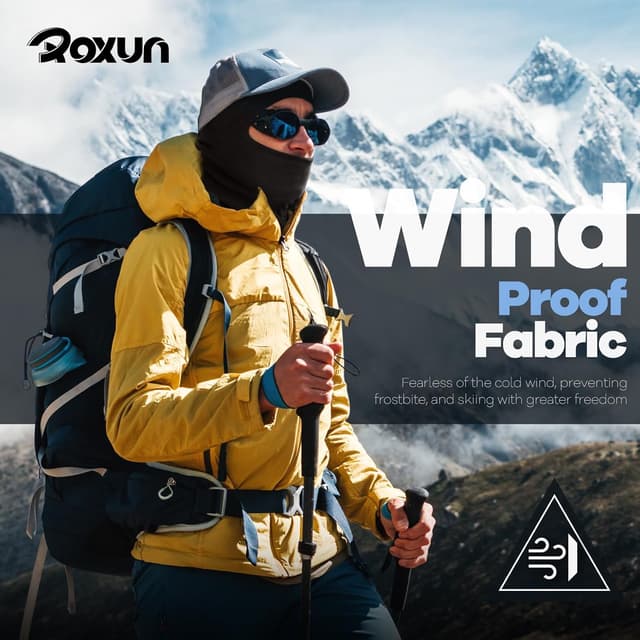 Thumbnail 5 de ROXUN Balaclava Ski Mask 5-Pack 🧣