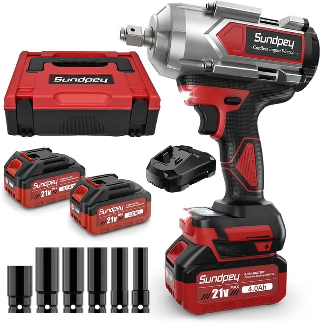 Imagen de Sundpey 8000mAh Akku Schlagschrauber đ en OfertitasTOP