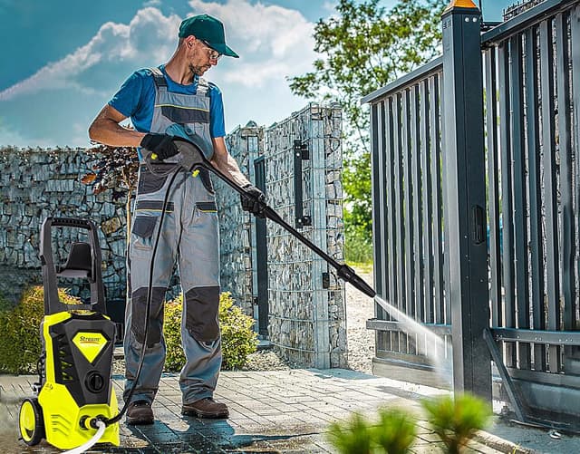 Thumbnail 1 de 2000W Pressure Washer 150 Bar 450 L/h