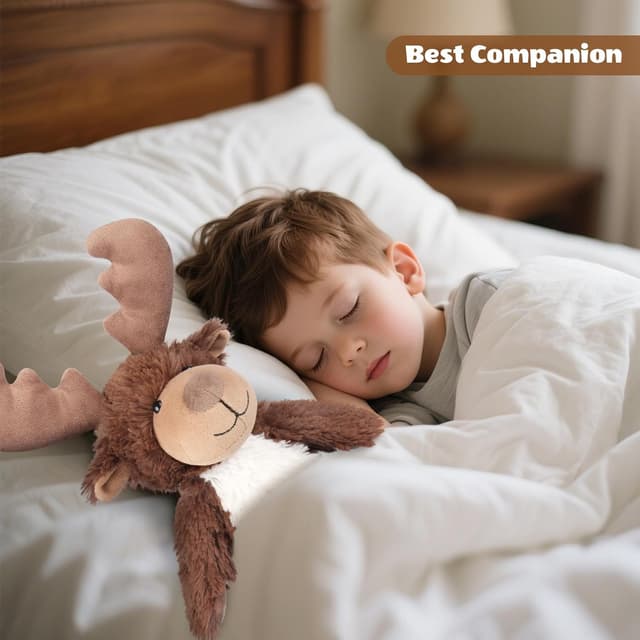 Thumbnail 5 de SuzziPals Heatable Moose Plush 1 Pack