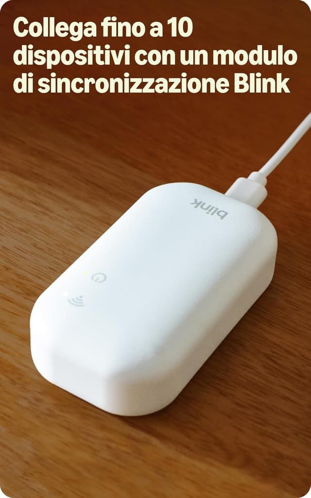 Thumbnail 6 de Videocamera esterna 2K+ Blink (ultimo modello) con audio bidirezionale e visione a colori in low light