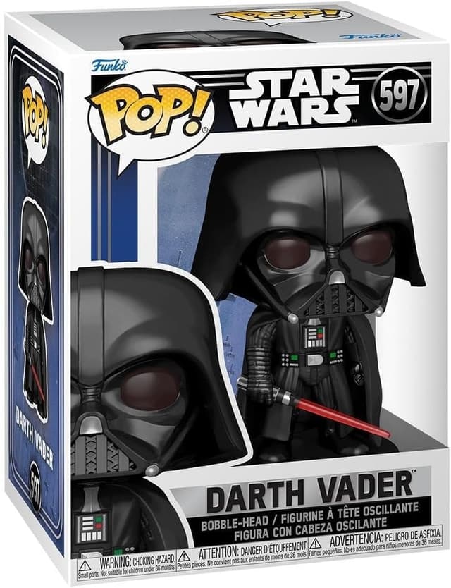 Detalle de Funko Pop Darth Vader Star Wars New Classics