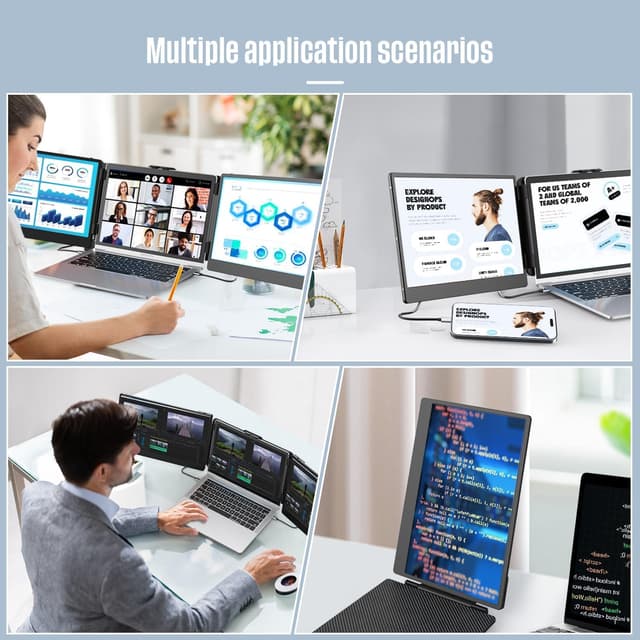 Thumbnail 5 de ALLVIA Laptop Screen Extender 14" portable monitor