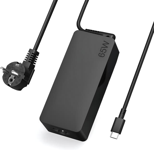 Detalle de 65W Lenovo USB‑C Laptop-Ladekabel Netzteil (USB‑C Type‑C) für Lenovo ThinkPad/IdeaPad/Yoga/Chromebook – 10FT