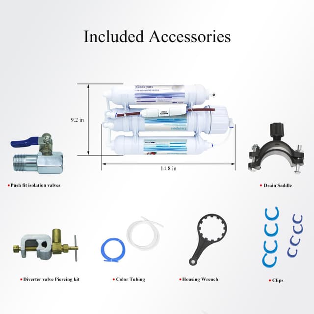 Thumbnail 2 de Sistema ósmosis inversa 3 etapas 100 GPD