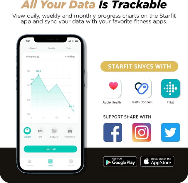Thumbnail 6 de RunStar Scale 8-Electrode Body Composition