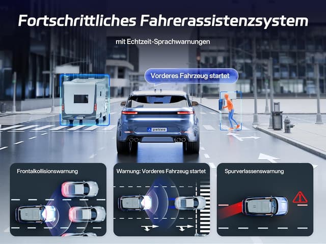 Thumbnail 5 de Pelsee S12 Pro Spiegel-Dashcam