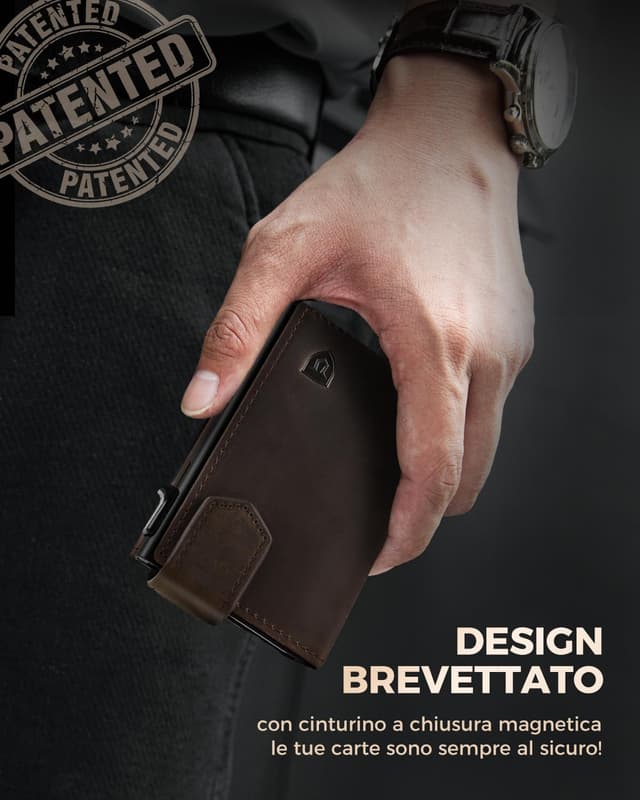 Thumbnail 2 de LORZOR Portacarte Slim 10 carte 💼