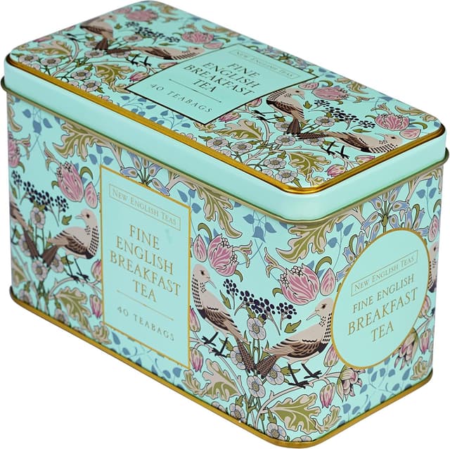 Thumbnail 3 de New English Teas Song Thrush and Berries Tea Tin 40 Tea Bags
