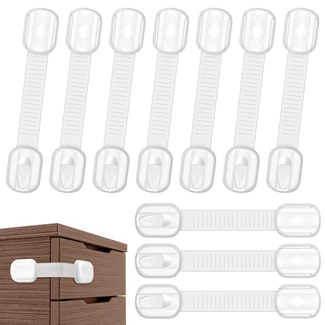 Imagen de Kimsky Kindersicherung Schrank und Schubladen 10 Stück en OfertitasTOP